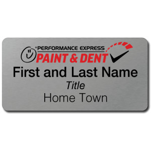 Performance Paint & Dent - Name Tag