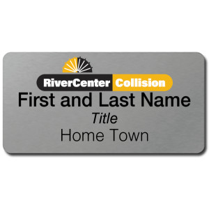 RiverCenter Collision - Name Tag