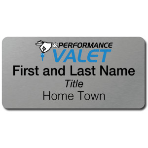 Performance Valet - Name Tag