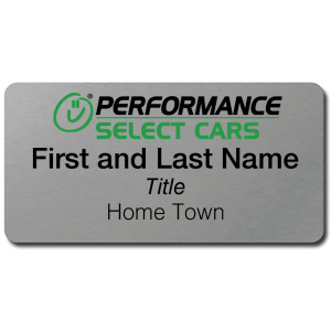 Performance Select - Name Tag