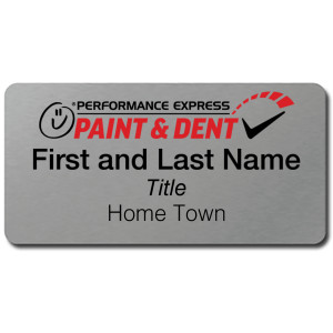 Performance Paint & Dent - Name Tag