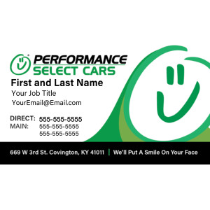 Performance Select - Business Cards