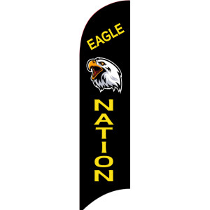 10ft Feather Flag School Spirit 3