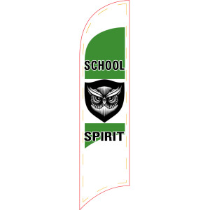 10ft Feather Flag School Spirit 4