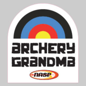 NASP® Archery Grandma Decal