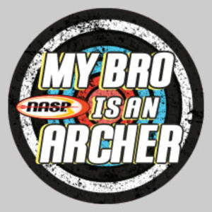 NASP® My Bro is an Archer Decal