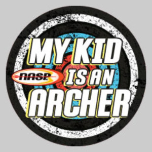 NASP® My Kid is an Archer Decal