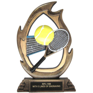 USTA Flame Tennis Award - RFL15B