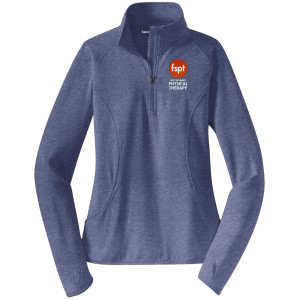 Stretch 1/2 Zip Pullover - LADIES