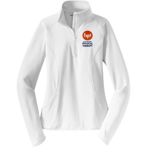 Stretch 1/2 Zip Pullover - LADIES