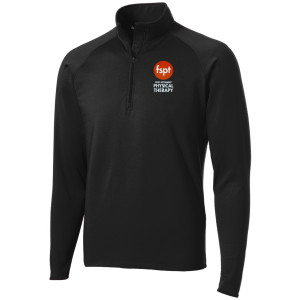 Stretch 1/2 Zip Pullover - ADULT/UNISEX