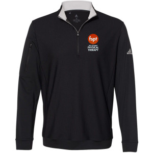 Adidas Performance ADULT/UNISEX textured 1/4 zip