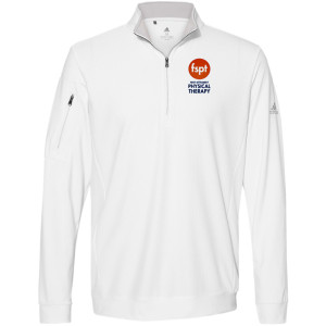 Adidas Performance ADULT/UNISEX textured 1/4 zip