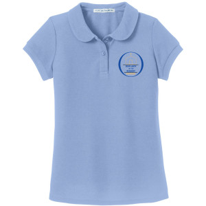 YG503 - Port Authority® Girls Silk Touch™ Peter Pan Collar Polo Light Colors