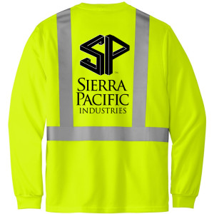CS201 - CornerStone® ANSI 107 Class 2 Mesh Long Sleeve Tee