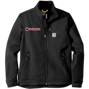 Building Institute – Carhartt ® Crowley Soft Shell Jacket - CT102199 (White Logo)