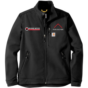 Building Institute – Carhartt ® Crowley Soft Shell Jacket – CT102199 (White Logo)(Add Your Own)