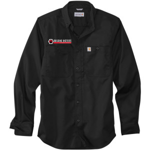 Building Institute – Carhartt® Rugged Professional™ Series Long Sleeve Shirt (White Logo)