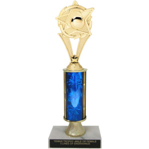 Trophy With Tennis Topper - TR09G
