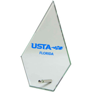 USTA Glass Arrowhead Award - GL126C