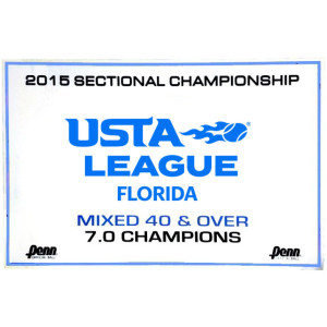 USTA Metal Sign - M2436