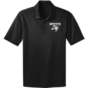 K540 Black Polyester Polo ADULT
