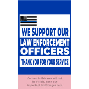 Mini Retractable Banner Political 9