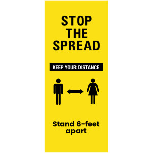 Full Size Retractable Banner Health 2