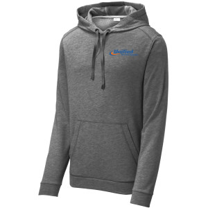 Sport-Tek ® PosiCharge ® Tri-Blend Wicking Fleece Hooded Pullover - ST296 (Blue Logo)