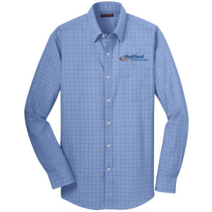 Red House® Windowpane Plaid Non-Iron Shirt - RH70