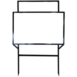 20 x 30 Real Estate Frame, 2 Rider Slots