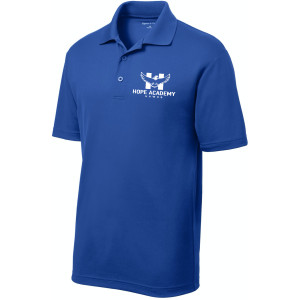 Hope Academy Drifit Racer mesh Youth Polo