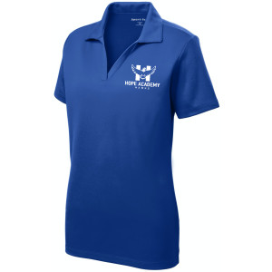 Hope Academy Ladies Racermesh Polo