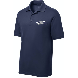 CCA Adult Racer Mesh Dri Fit polo