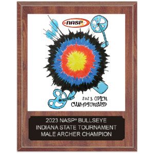 2023 NASP® Open Championship 8 X 10 Plaque