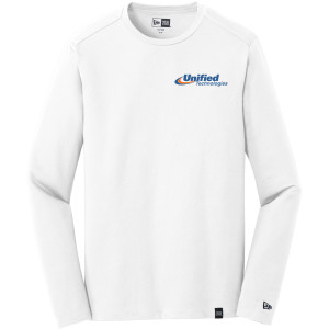 New Era® Heritage Blend Long Sleeve Crew Tee - NEA102