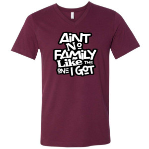 Aint No Family Vneck