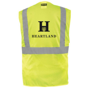 Heartland Safety Vests No Badge Pocket
