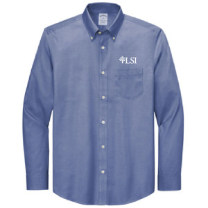 LSI - Brooks Brothers® Wrinkle-Free Stretch Pinpoint Shirt - BB18000
