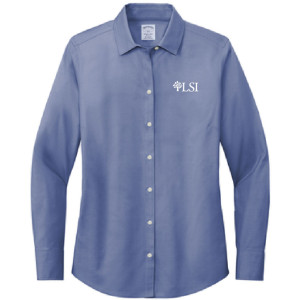 LSI - Brooks Brothers® Women’s Wrinkle-Free Stretch Pinpoint Shirt - BB18001