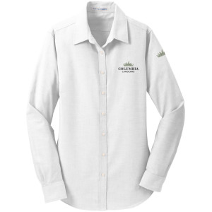 Columbia Ladies Port Authority SuperPro Oxford Shirt - L658