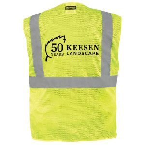 Keesen Safety Vests No Badge Pocket