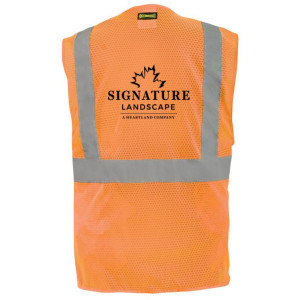 Signature Safety Vests With Badge Pocket