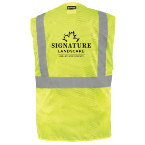 Signature Safety Vests No Badge Pocket