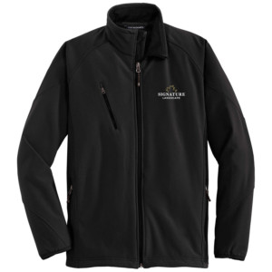Signature Port Authority Textured Soft Shell Jacket - J705