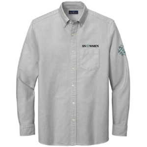 Snowmen - Mens Brooks Brothers® Casual Oxford Cloth Shirt - BB18004