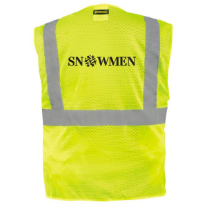 Snowmen Safety Vests No Badge Pocket