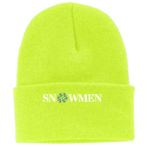Snowmen Safety Yellow Beanie - CP90