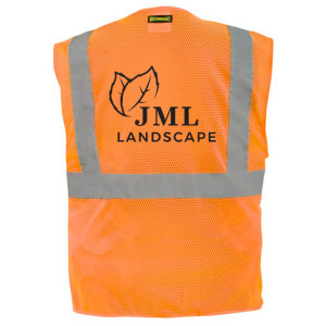 JML Safety Vests With Badge Pocket