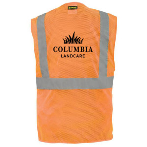 Columbia Safety Vests With Badge Pocket